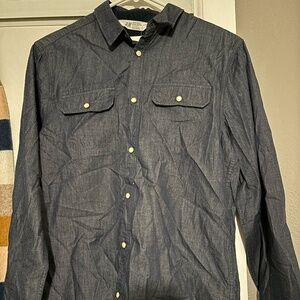 Blue Button Up Shirt